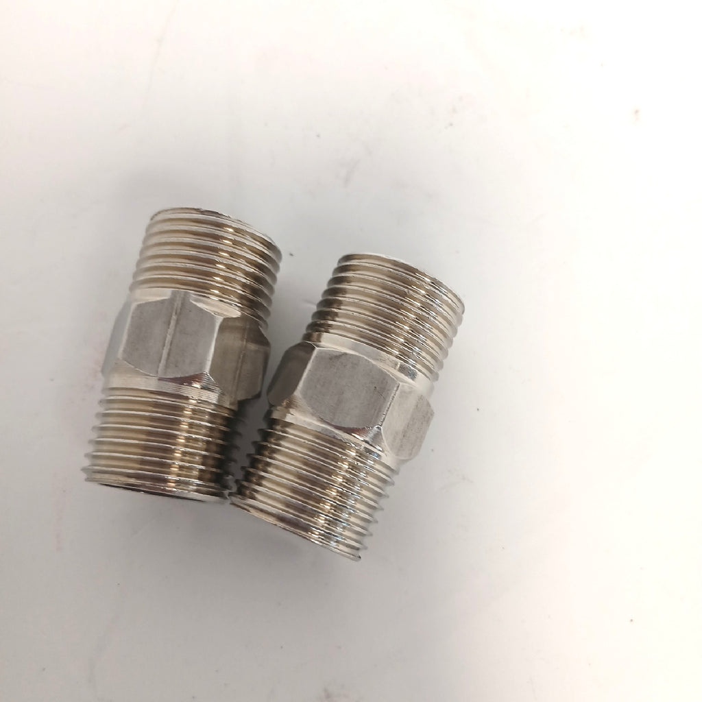CUNQN Schlauchverbinder Gartenzubehör Edelstahl Gewinde Adapter robust – Wie neu