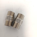 CUNQN Schlauchverbinder Gartenzubehör Edelstahl Gewinde Adapter robust – Wie neu