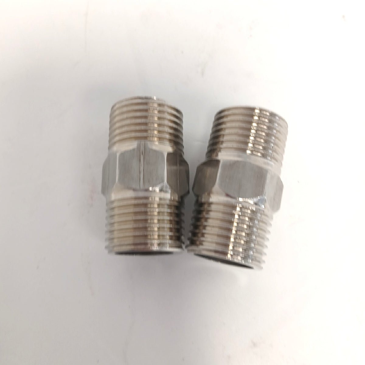CUNQN Schlauchverbinder Gartenzubehör Edelstahl Gewinde Adapter robust – Wie neu