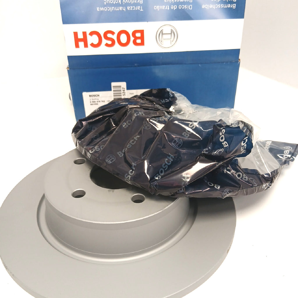 Bosch Bremsscheiben Autoersatzteile Hinterachse Set für Verschleißschu – Wie neu