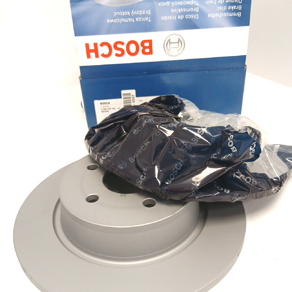 Bosch Bremsscheiben Autoersatzteile Hinterachse Set für Verschleißschu – Wie neu