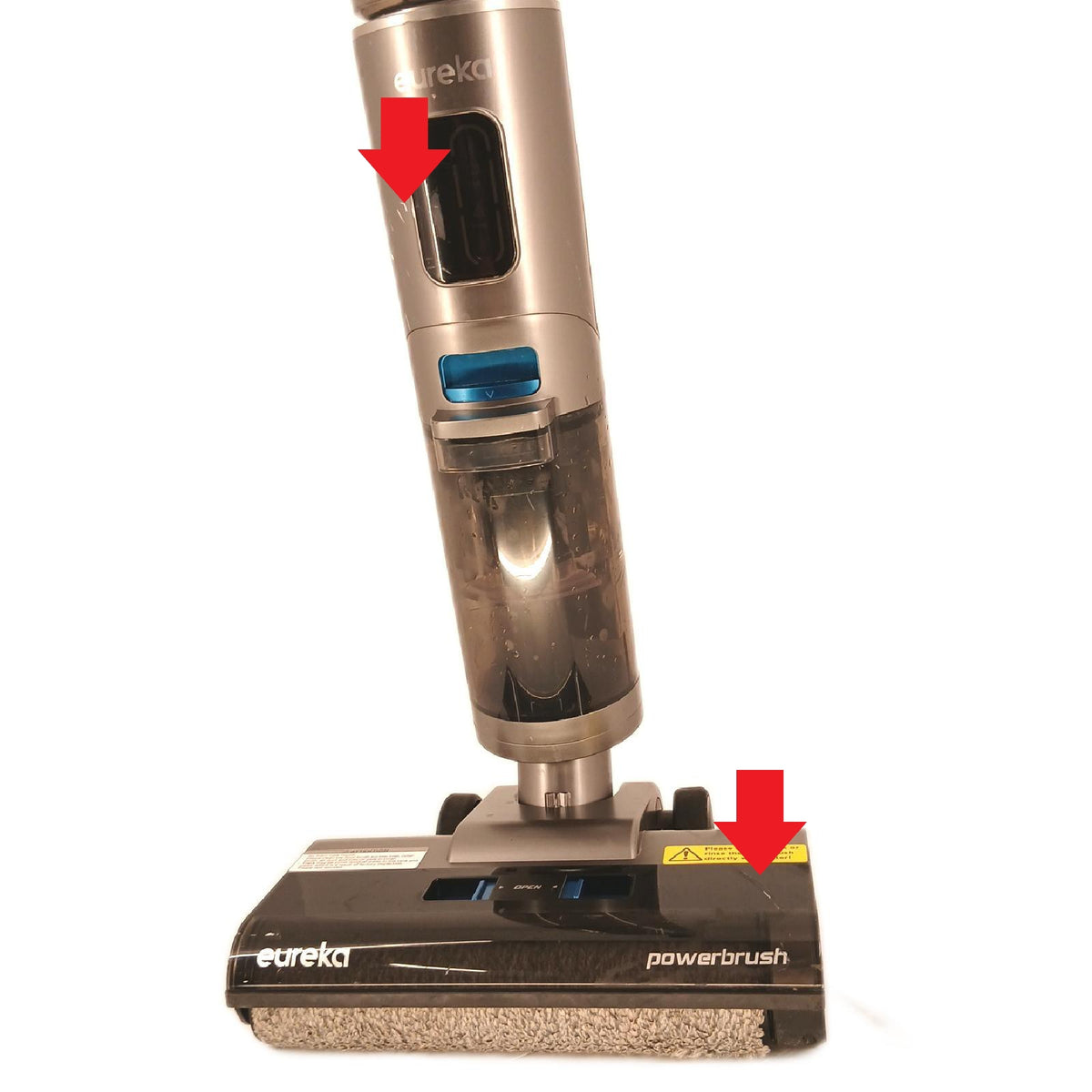 Eureka RapidWash NEW430 kabelloser Nass-/Trockensauger mit Wischfunktion – Gut