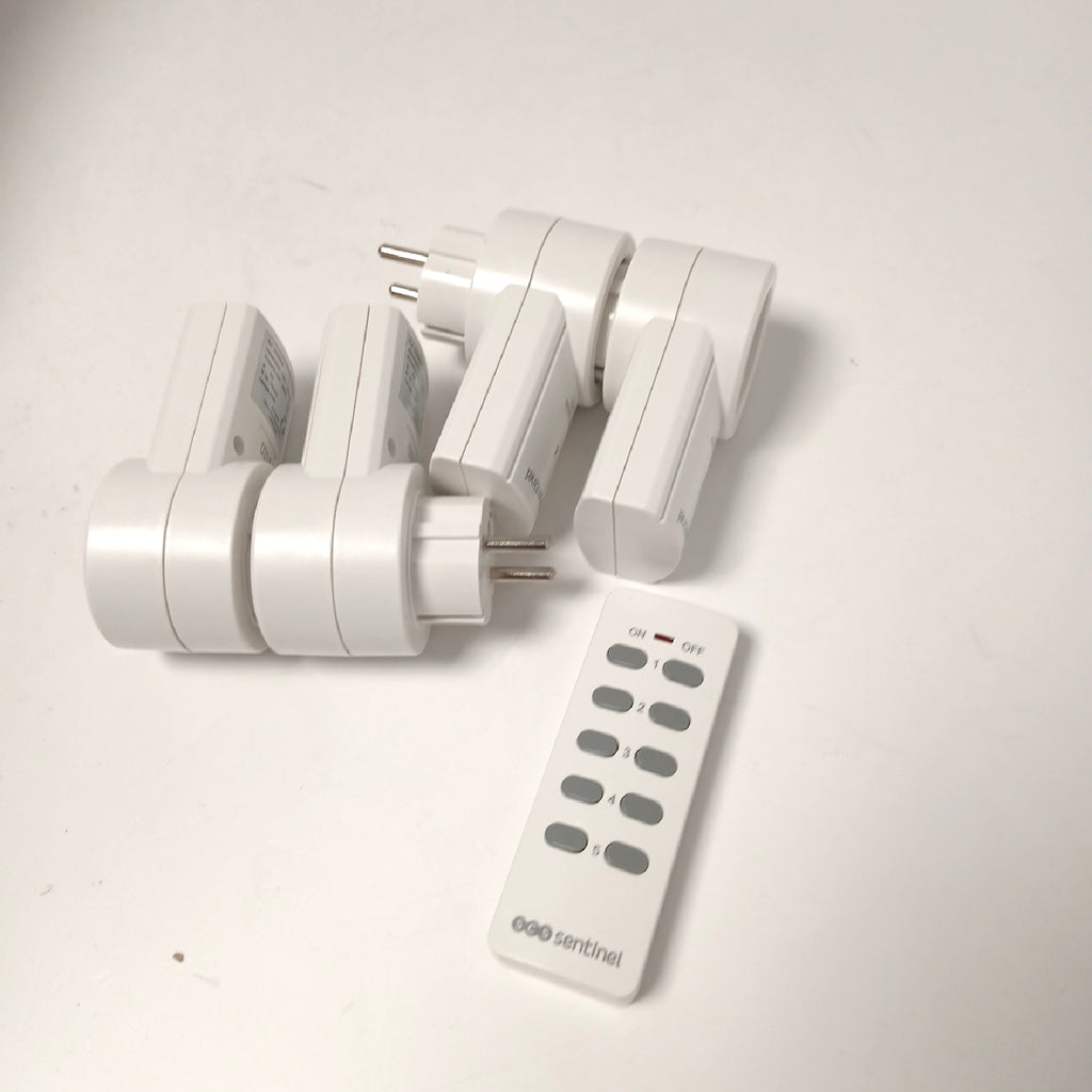 SCS Fernbedienungen Haus Sicherheit HCN0018 Wireless Set 5 Stück Steuerung – Gut