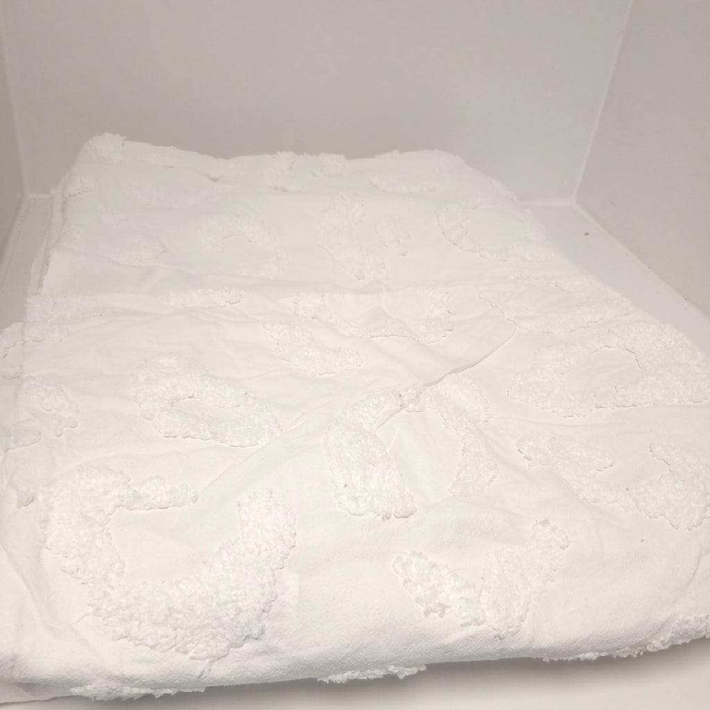 Peri Chenille Bettwäsche mit Leopardenmuster, flauschig – Wie neu