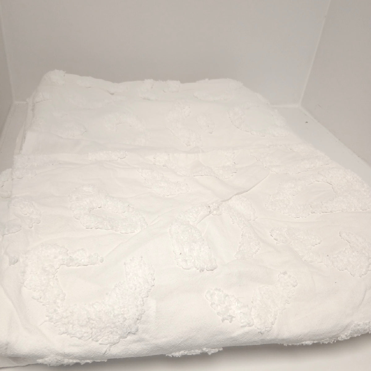 Peri Chenille Bettwäsche mit Leopardenmuster, flauschig – Wie neu