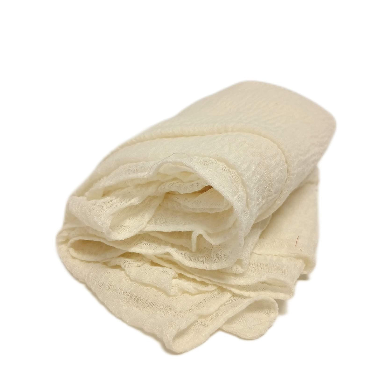 Musselin Tischläufer 80 × 400 cm, weiß – Wie neu