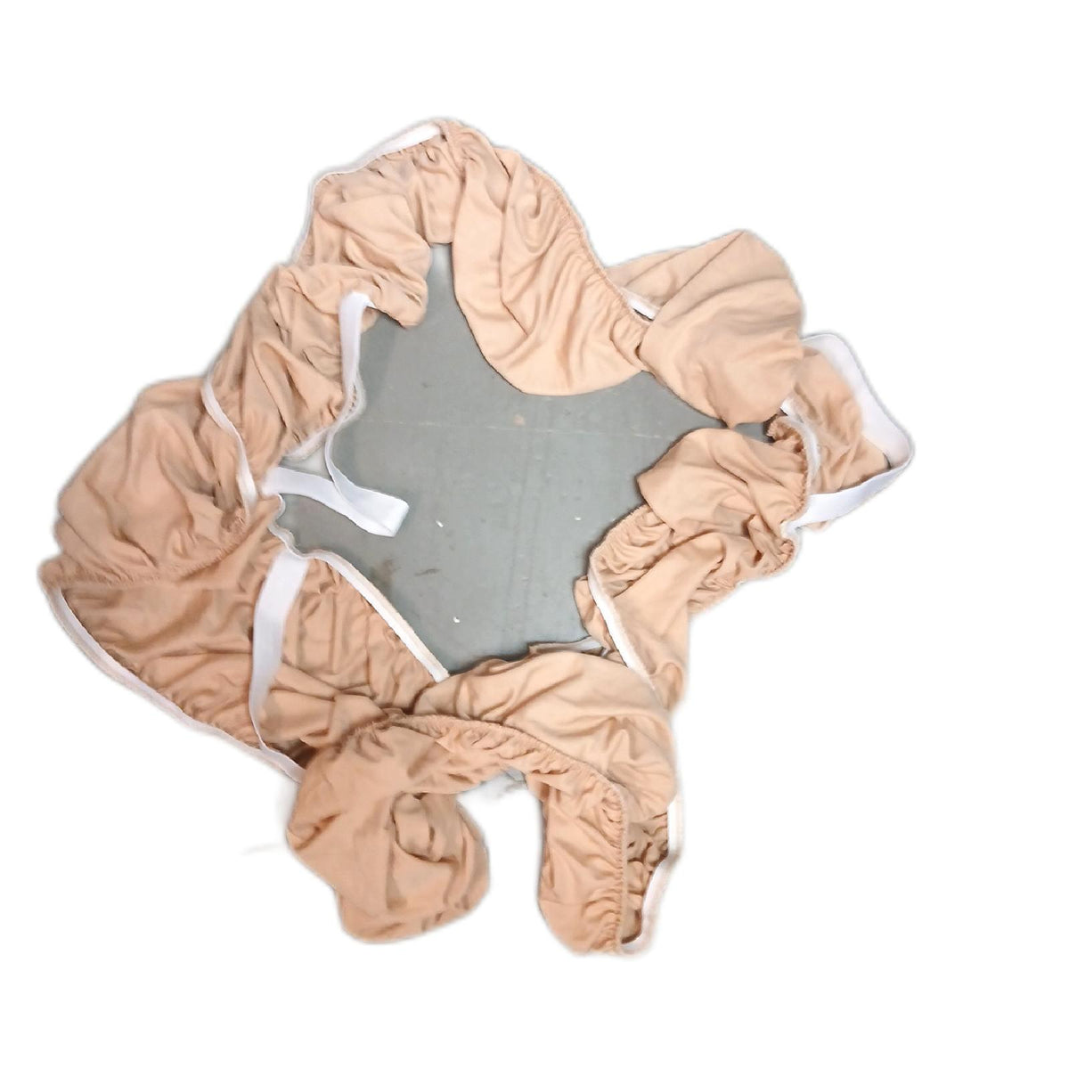 Renopez Bettüberwurf Heimtextilien Wrappybag elastisch gemustert Baumwolle – Neu