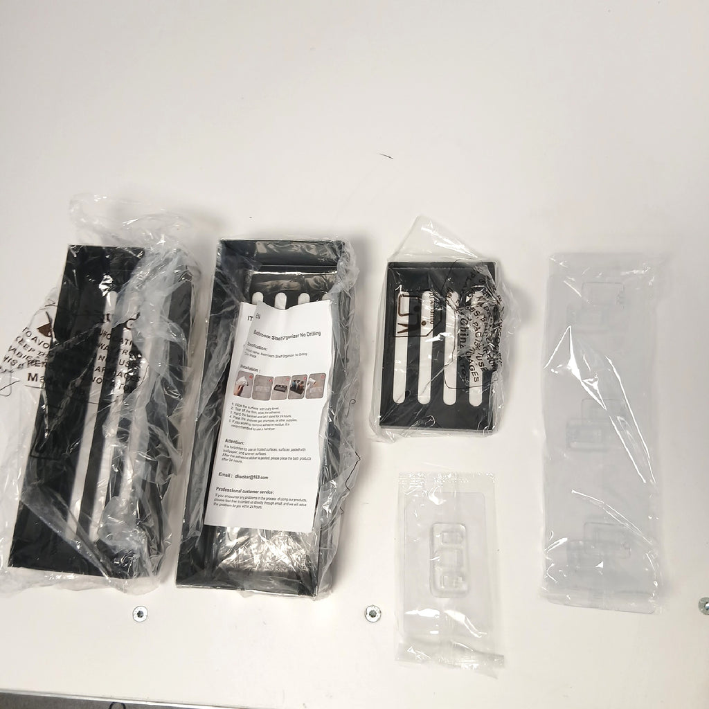 Diwoker Duschablage ohne Bohren, 3er-Set – Neu