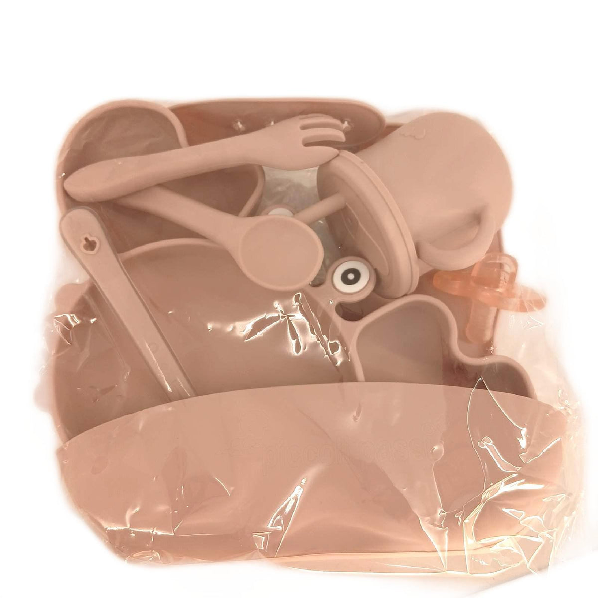 Piccoli passi Besteckset Kinder Essgeschirr Geschenkbox Set zum Entwöhnen – Neu