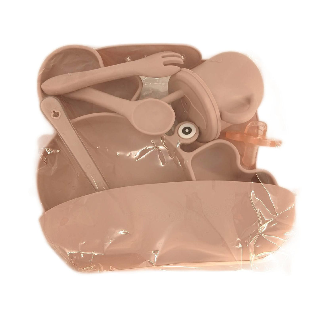 Piccoli passi Besteckset Kinder Essgeschirr Geschenkbox Set zum Entwöhnen – Neu