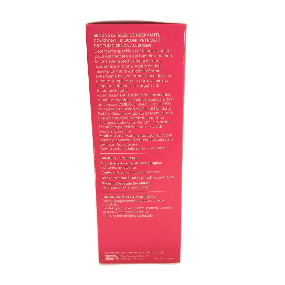 Euphidra Reinigungslotion AmidoMio Dermo Cleansing Feuchtigkeitsspende – Neu
