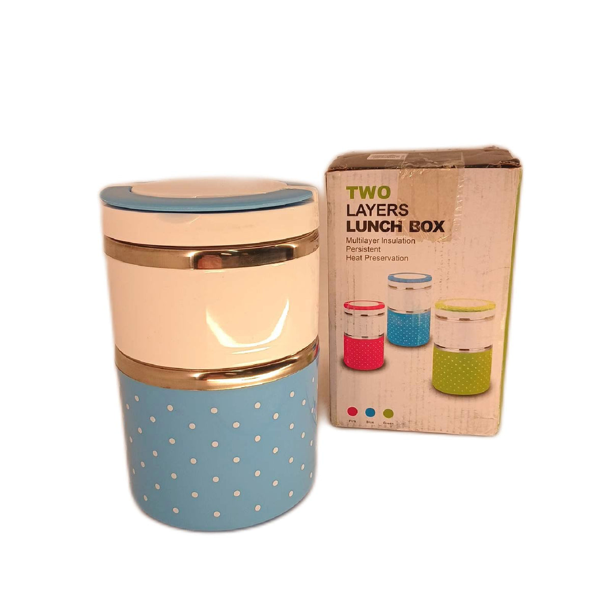 Kimiss Lunchbox Isolierte Edelstahlbox 1L – Wie neu