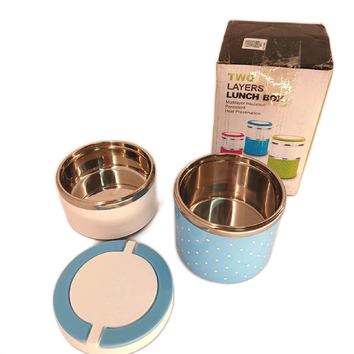 Kimiss Lunchbox Isolierte Edelstahlbox 1L – Wie neu