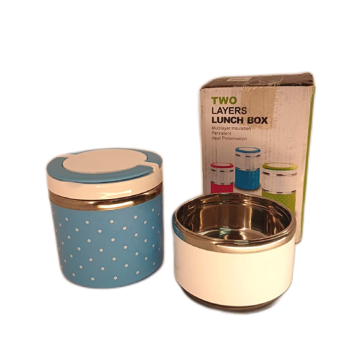 Kimiss Lunchbox Isolierte Edelstahlbox 1L – Wie neu