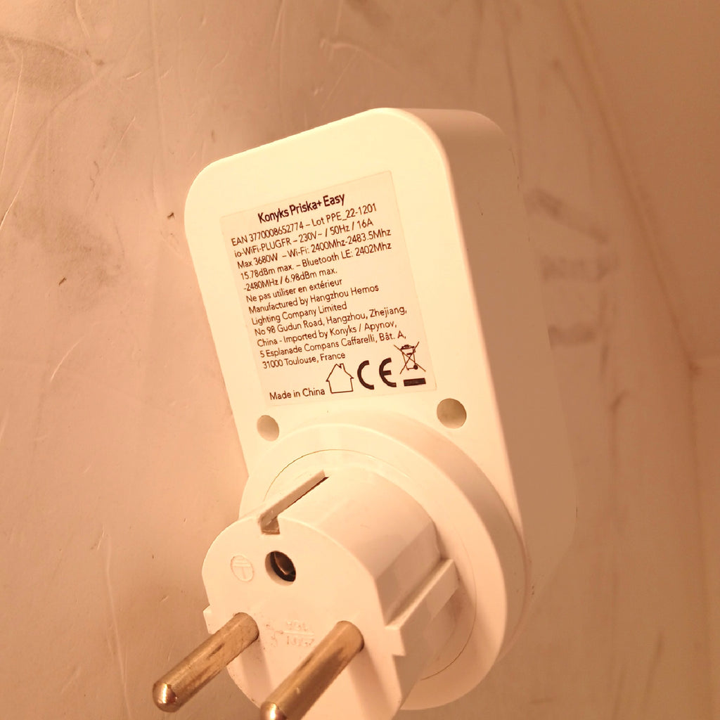 Konyks Smart Steckdose Haustechnik Priska Easy Wifi Energie Kontrolle – Wie neu