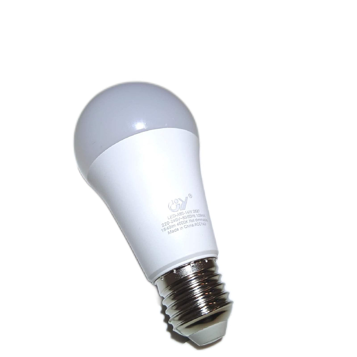 GY LED Lampe Glühbirne Beleuchtung A60 14 W 4000K Lichtstrom – Wie neu