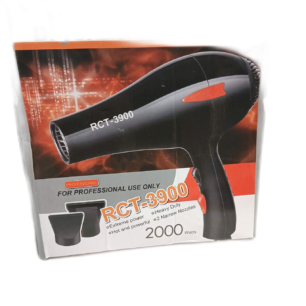 Time of Sale Haartrockner Salongeräte RCT3900 Zweigeschwindigkeiten – Wie neu
