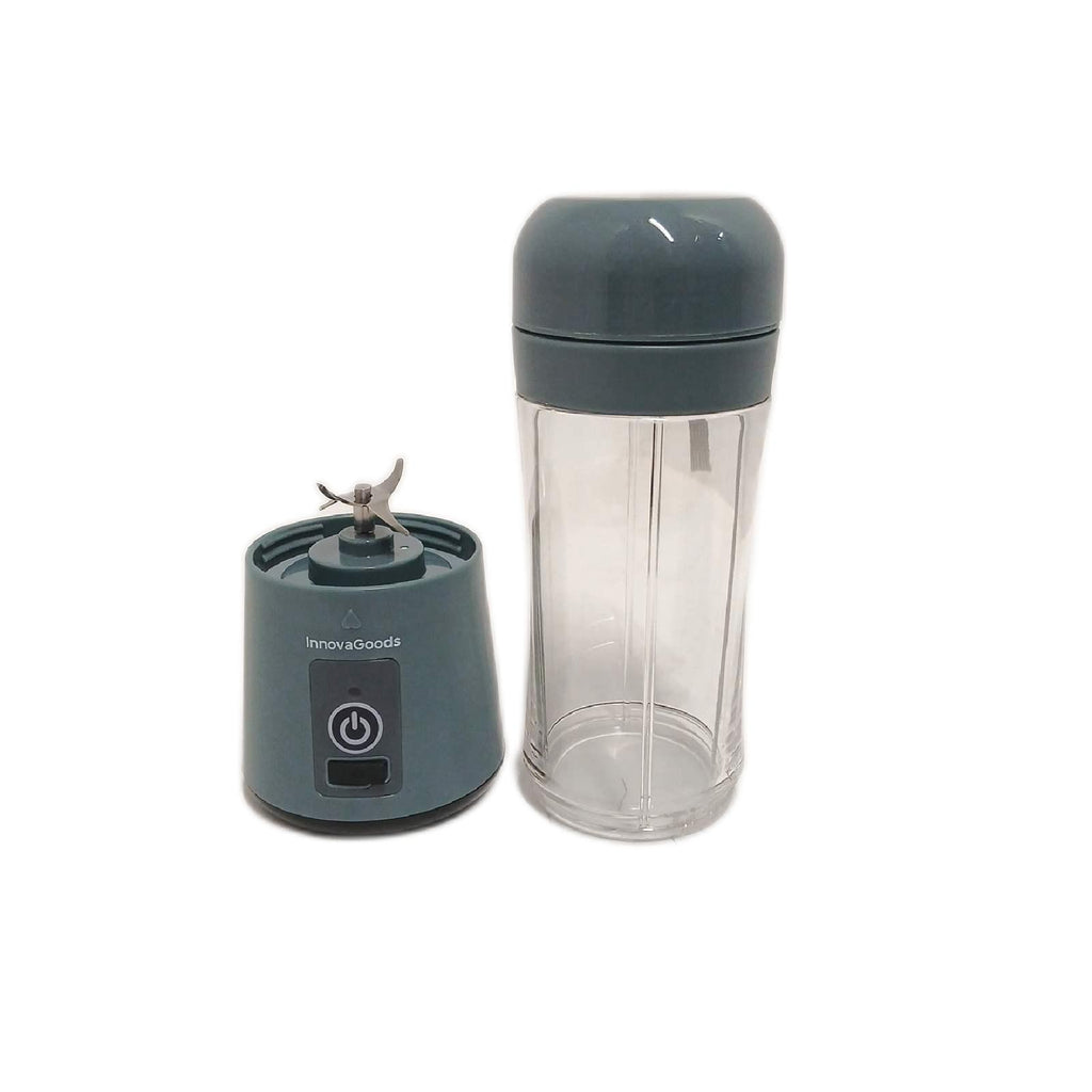 InnovaGoods Standmixer Shakuit Grau wiederaufladbar tragbar – Wie neu