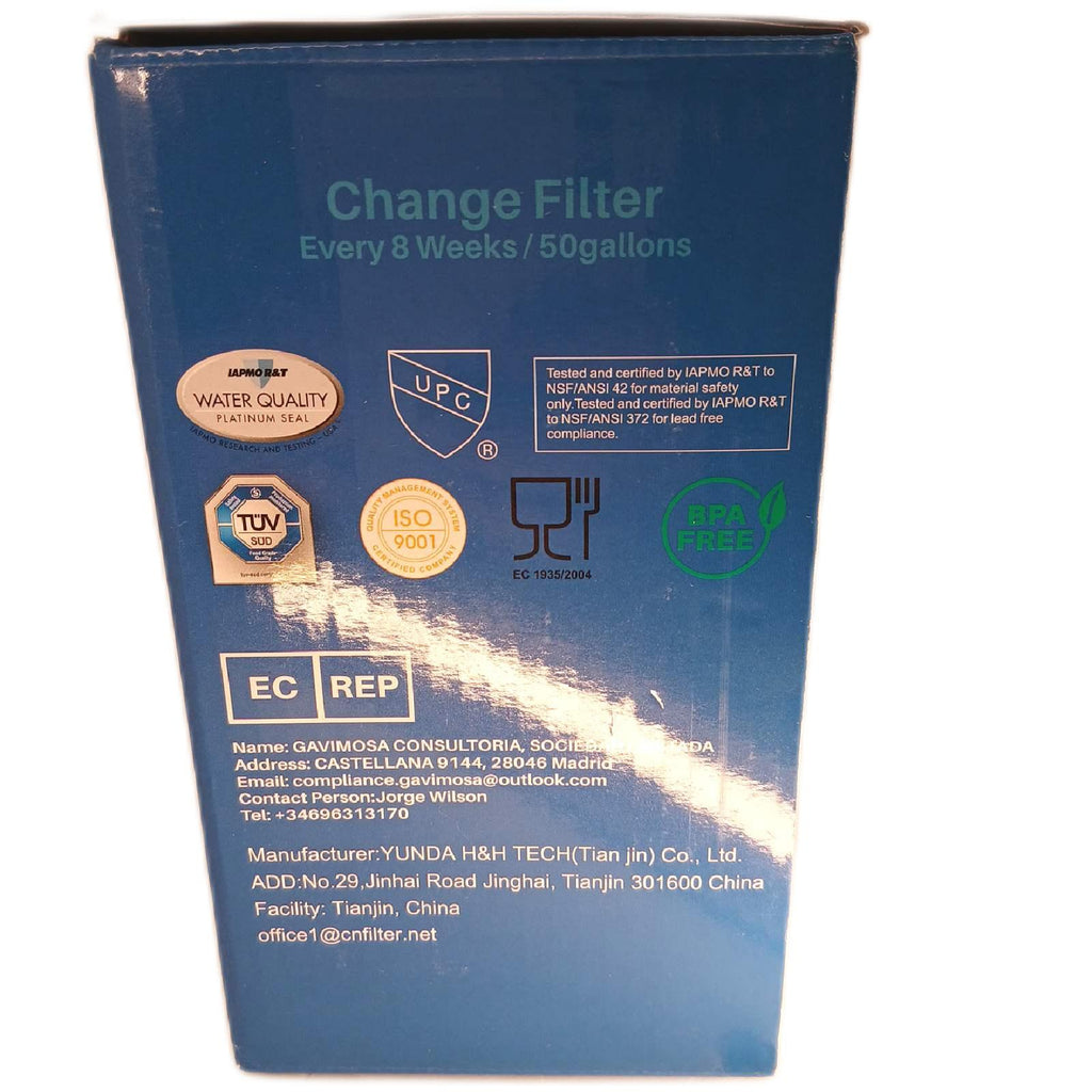 GOLDEN ICEPURE Wasserfilter Kaffeevollautomat – Wie neu, unvollständig