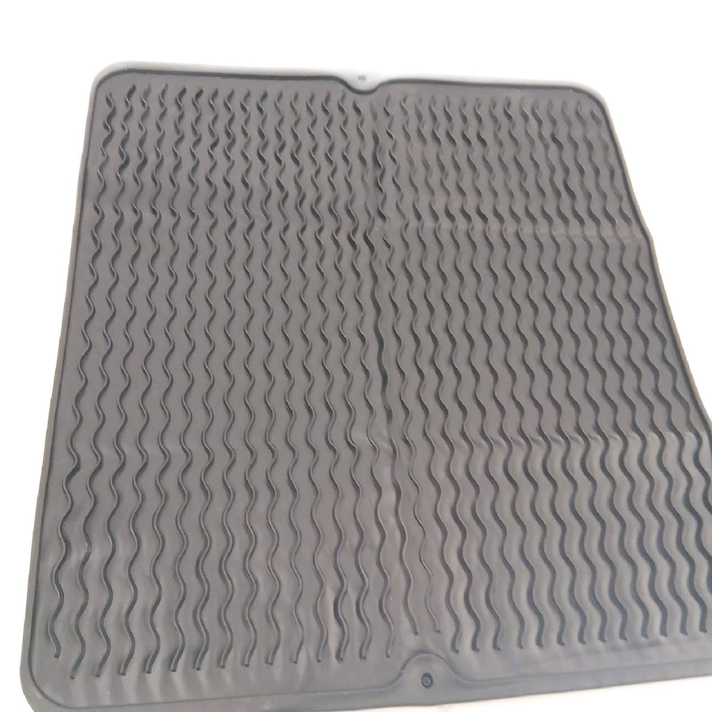 KitchenRaku Abtropfmatte 40 × 45 cm Geschirr aus Silikon – Wie neu