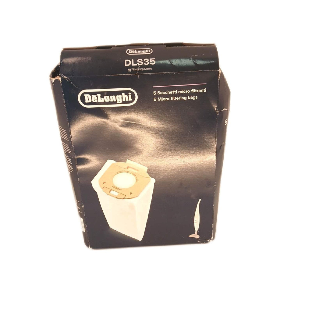 De'Longhi Sac.35 Filtertüten für Elektrobesen Uprite – Wie neu, unvollständig
