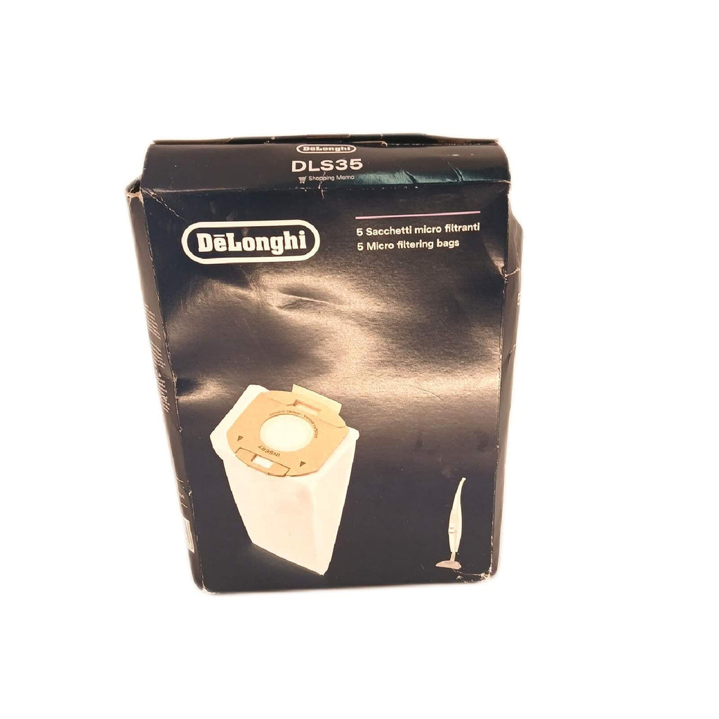 De'Longhi Sac.35 Filtertüten für Elektrobesen Uprite – Wie neu, unvollständig