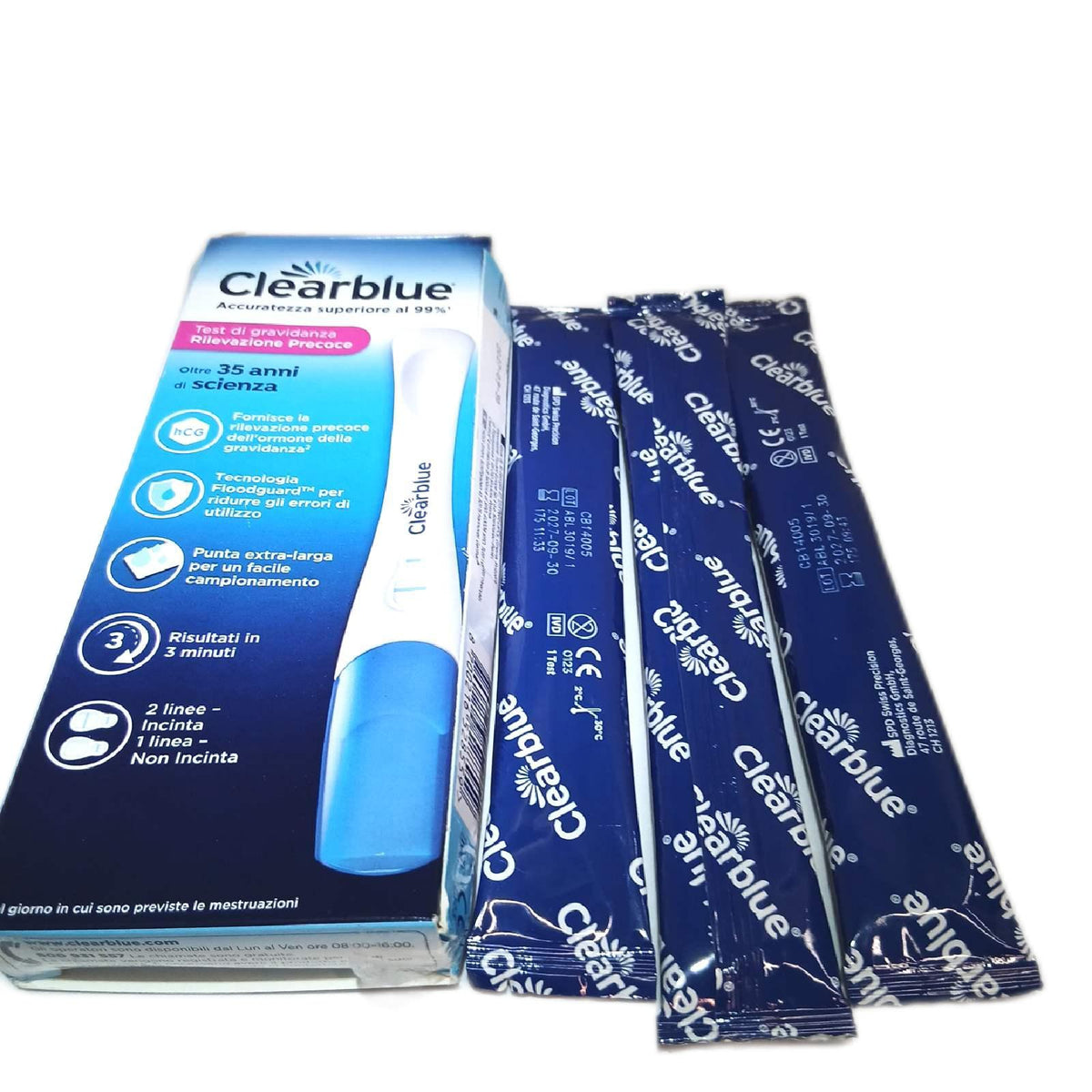 Clearblue Schwangerschaftstest Gesundheitsprodukte Maxi Format – Wie neu