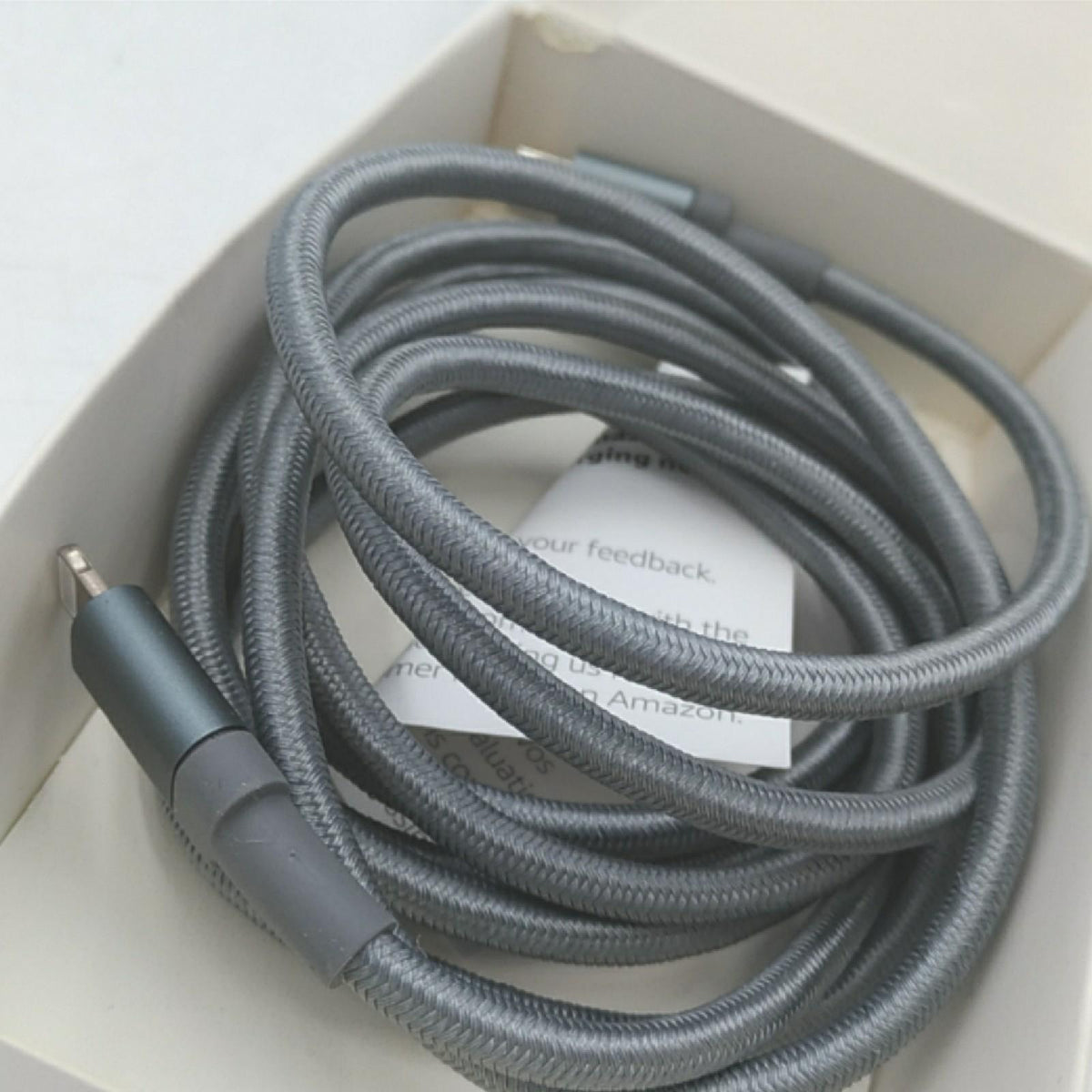 Amazon Basics Ladekabel Smartphone USB-C Schnell Ladefunktion Robust – Wie neu