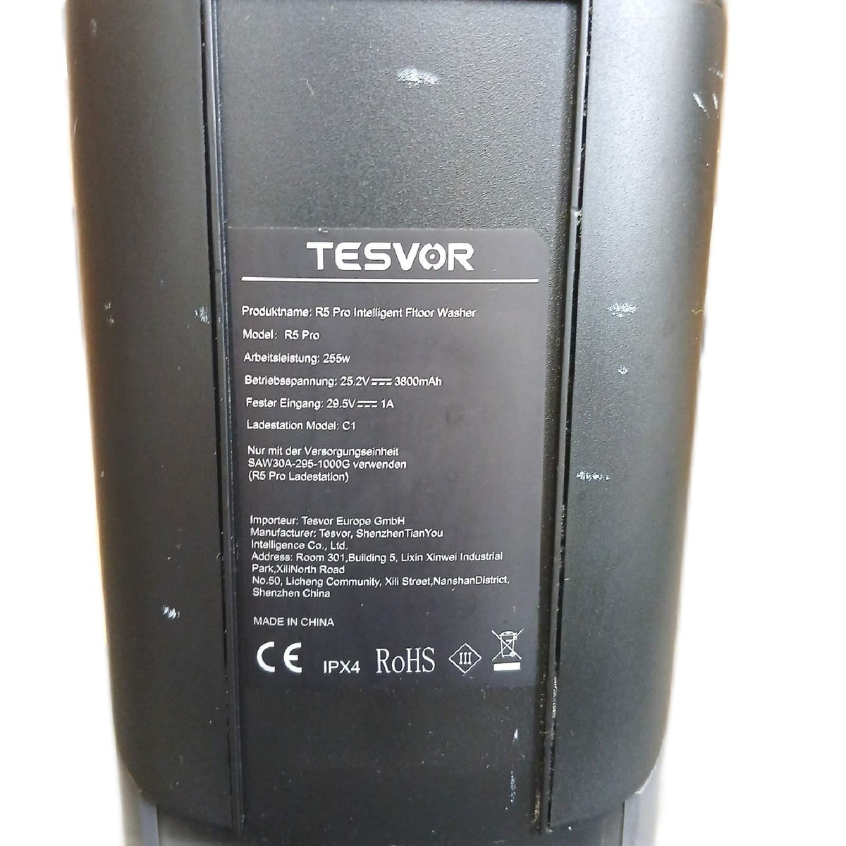 Tesvor Nass-/Trockensauger, 3-in-1 Waschsauger, R5 Pro – Sehr gut, unvollständig