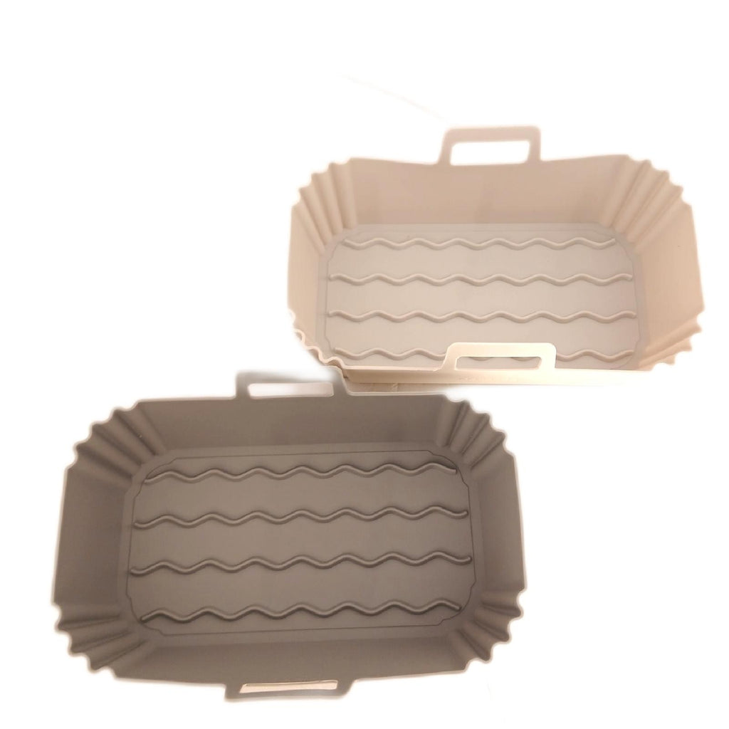 Cecotec Silikonform Backzubehör Cecofry TwinBucket rund 2 Stück BPA-frei – Neu