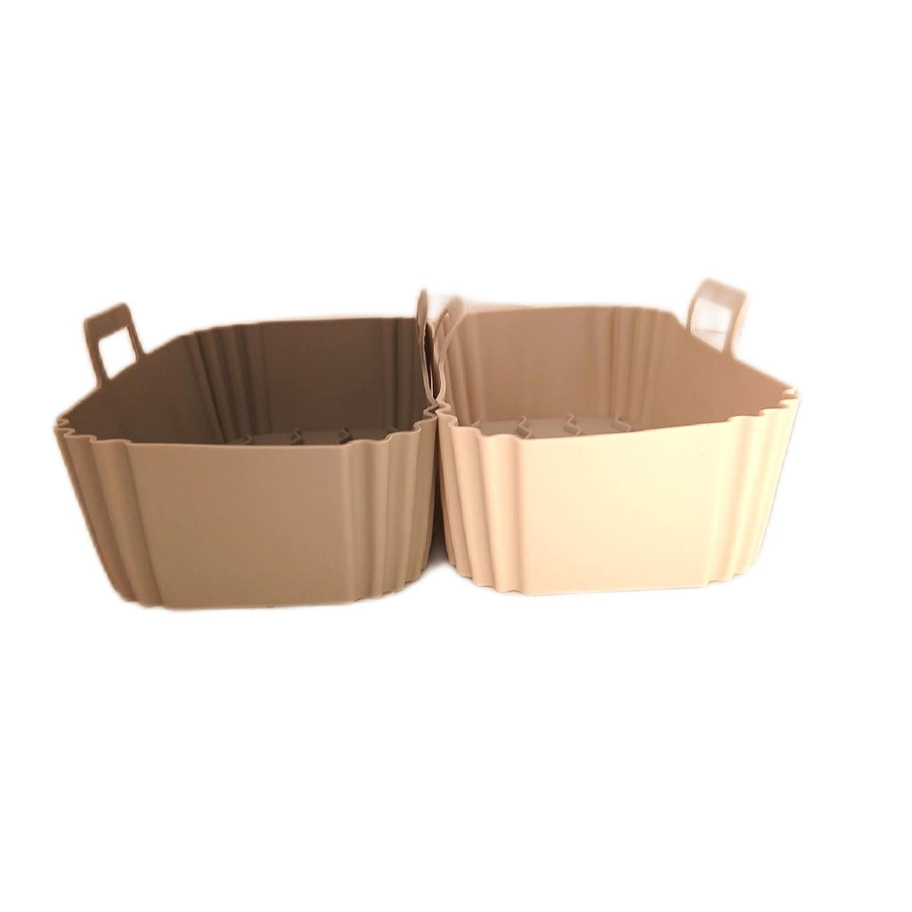 Cecotec Silikonform Backzubehör Cecofry TwinBucket rund 2 Stück BPA-frei – Neu