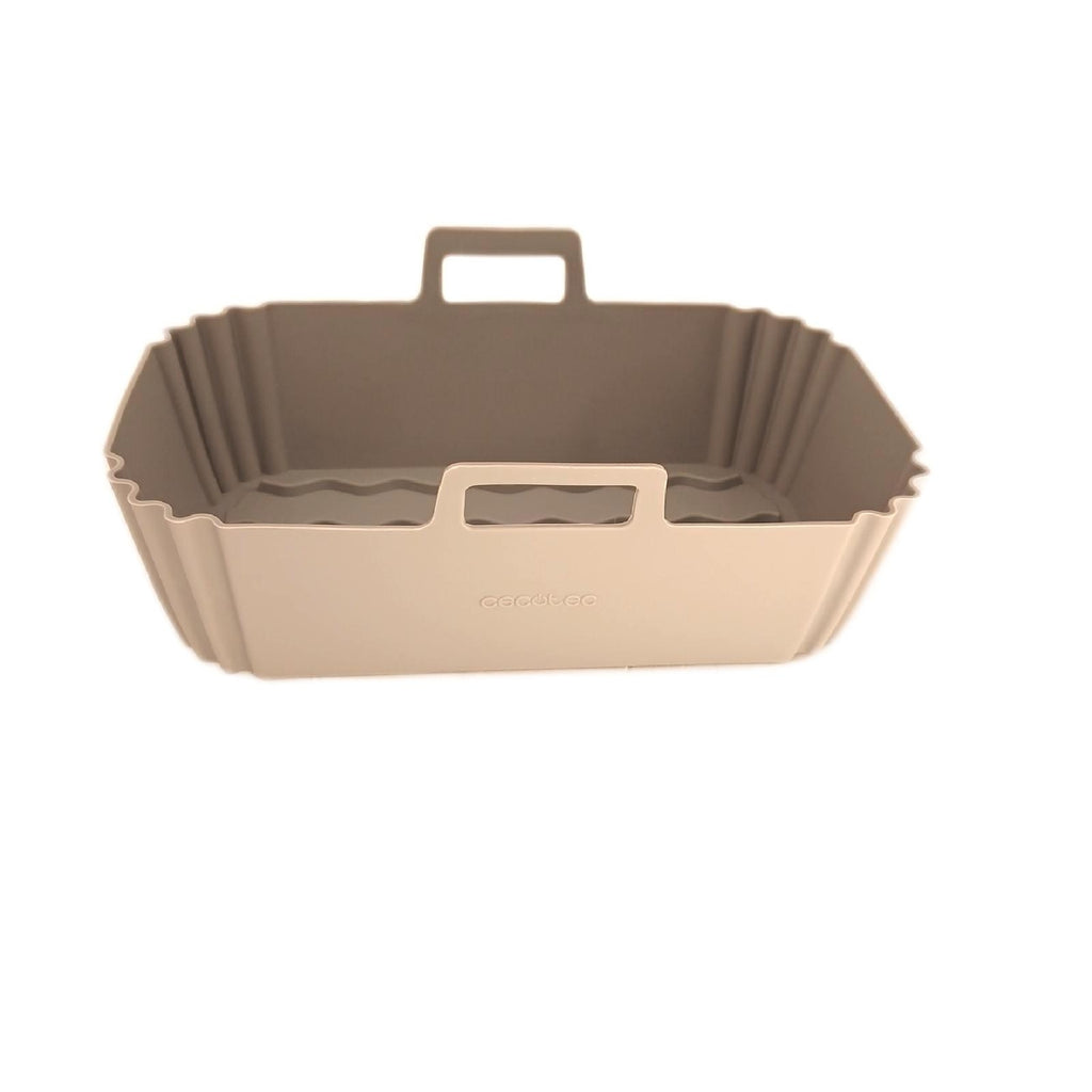 Cecotec Silikonform Backzubehör Cecofry TwinBucket rund 2 Stück BPA-frei – Neu