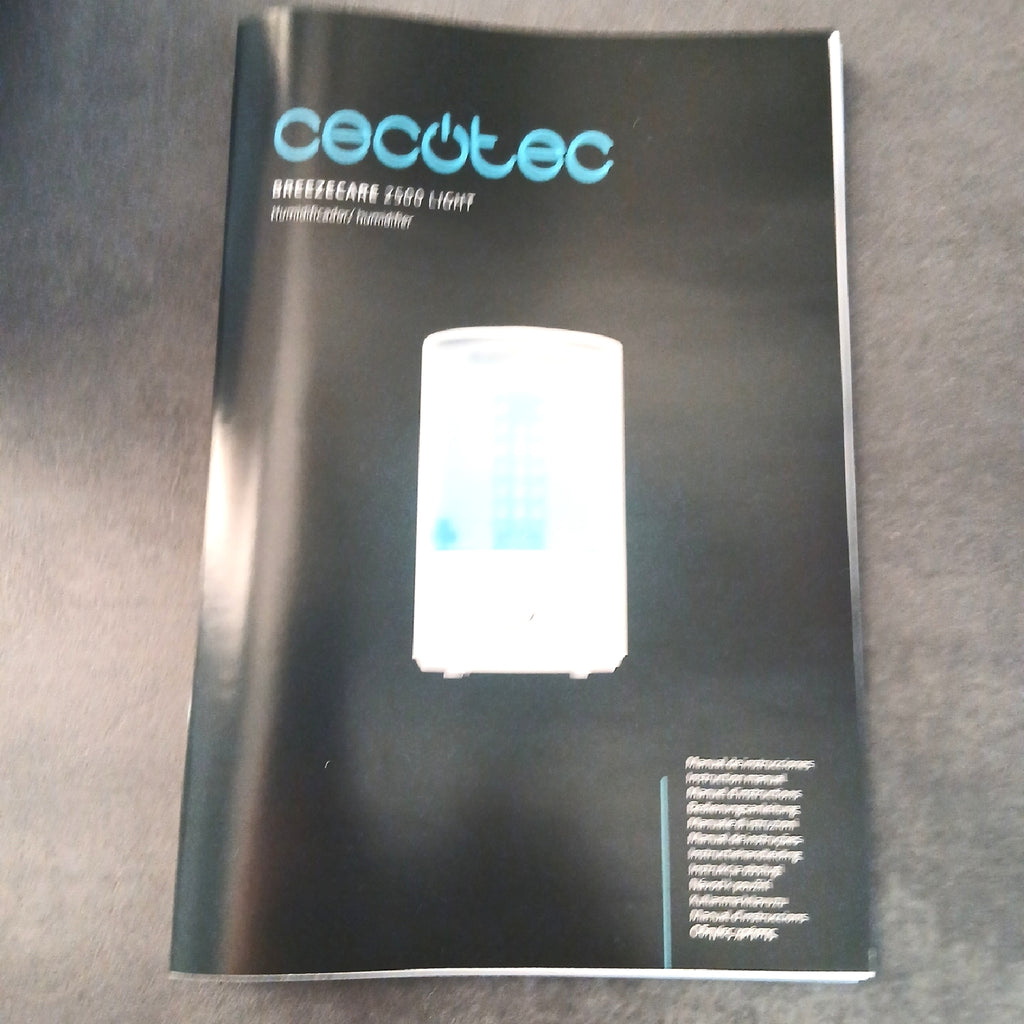 Cecotec Luftbefeuchter Breezecare 2500 Light Maximale Befeuchtung – Neu