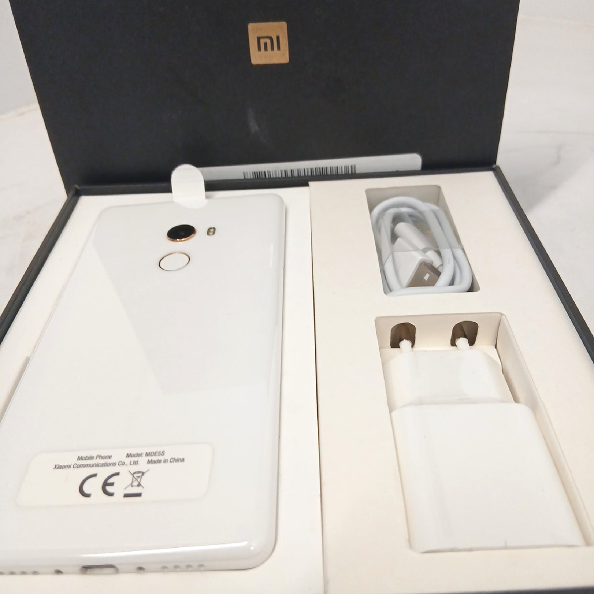 Xiaomi Mi Mix 2S Dual-SIM 128 GB Weiß Smart Wireless Telefone2 – Defekt
