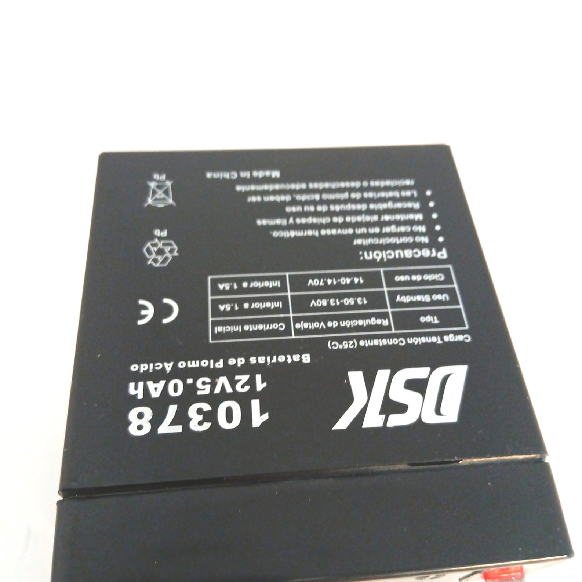 DSK AGM-Bleiakku 12 V/5 Ah – Wie neu