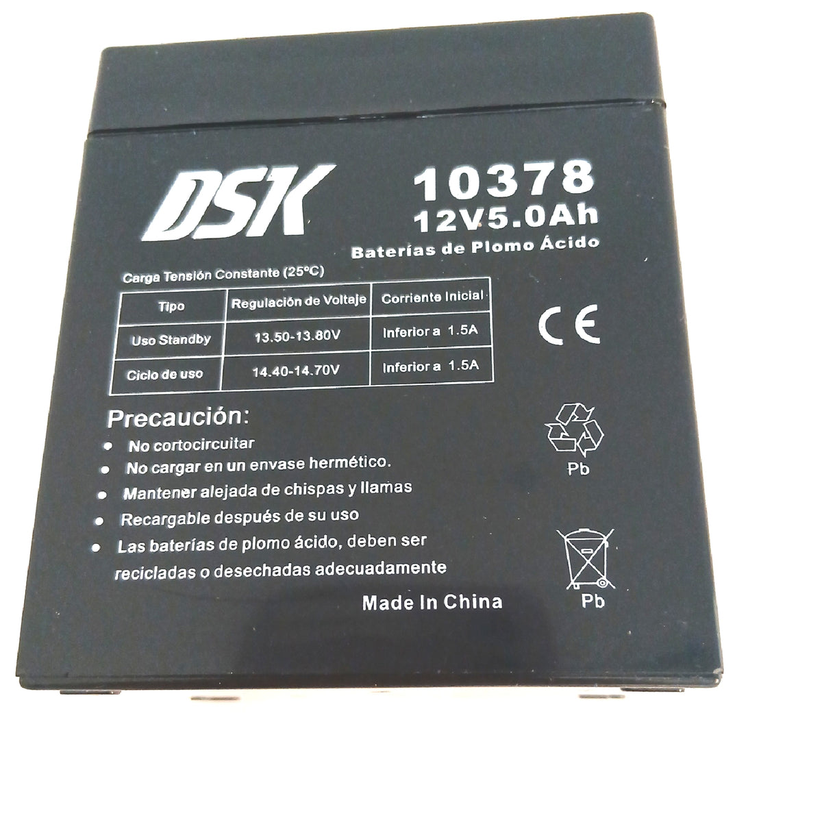 DSK AGM-Bleiakku 12 V/5 Ah – Wie neu