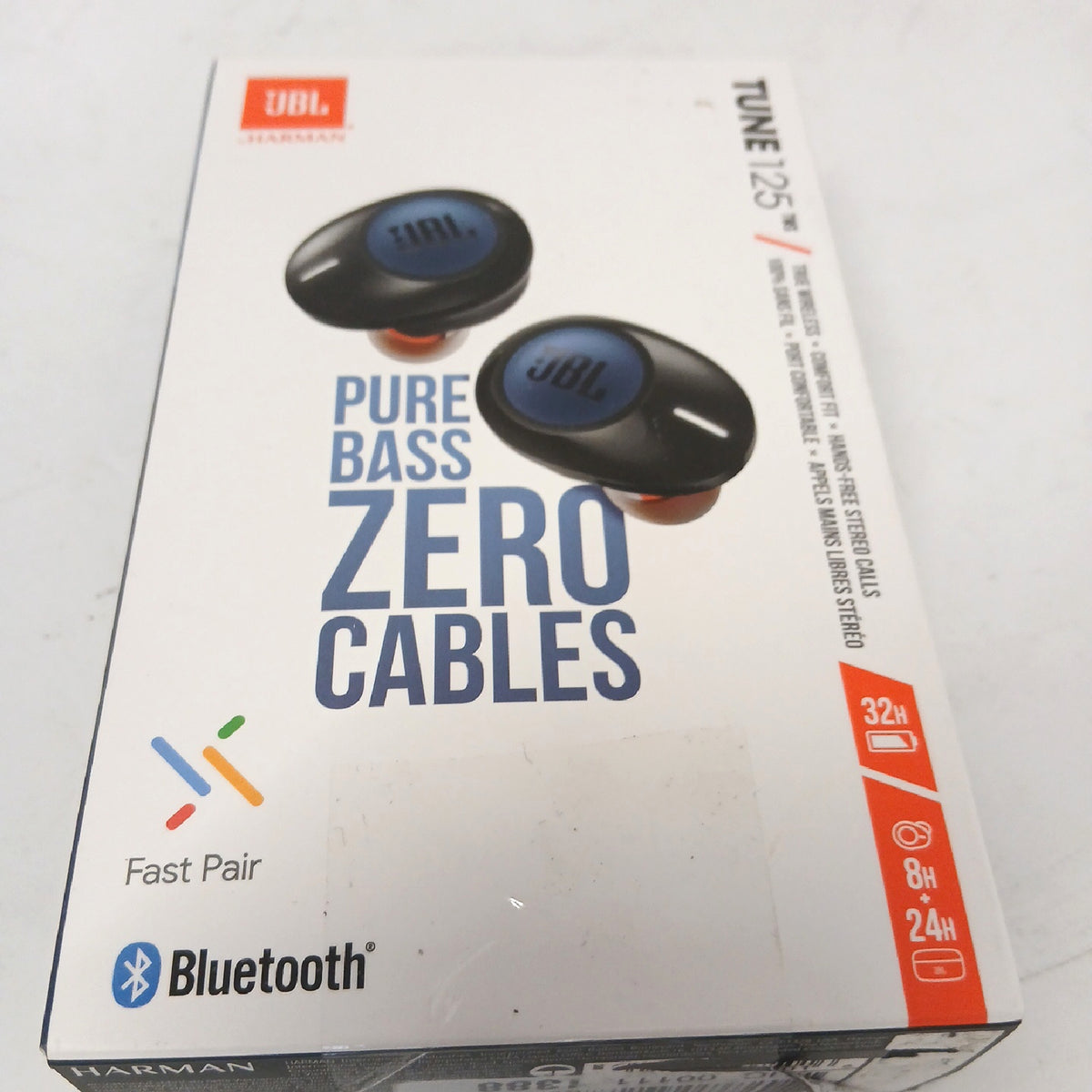 JBL Tune 125 TWS In-Ear Bluetooth-Kopfhörer in Blau ? Kabellose Ohrhöre - Defekt