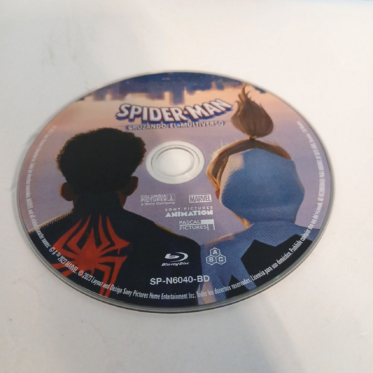 Spider-Man: Die Überquerung des Multiversums Blu-ray – Sehr gut, unvollständig