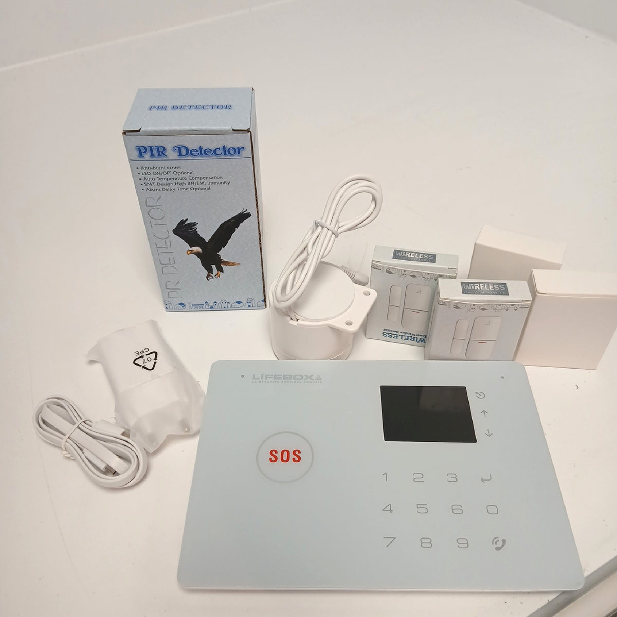 Lifebox WLAN/GSM-Alarmanlage mit Kamera für Senioren – Neu