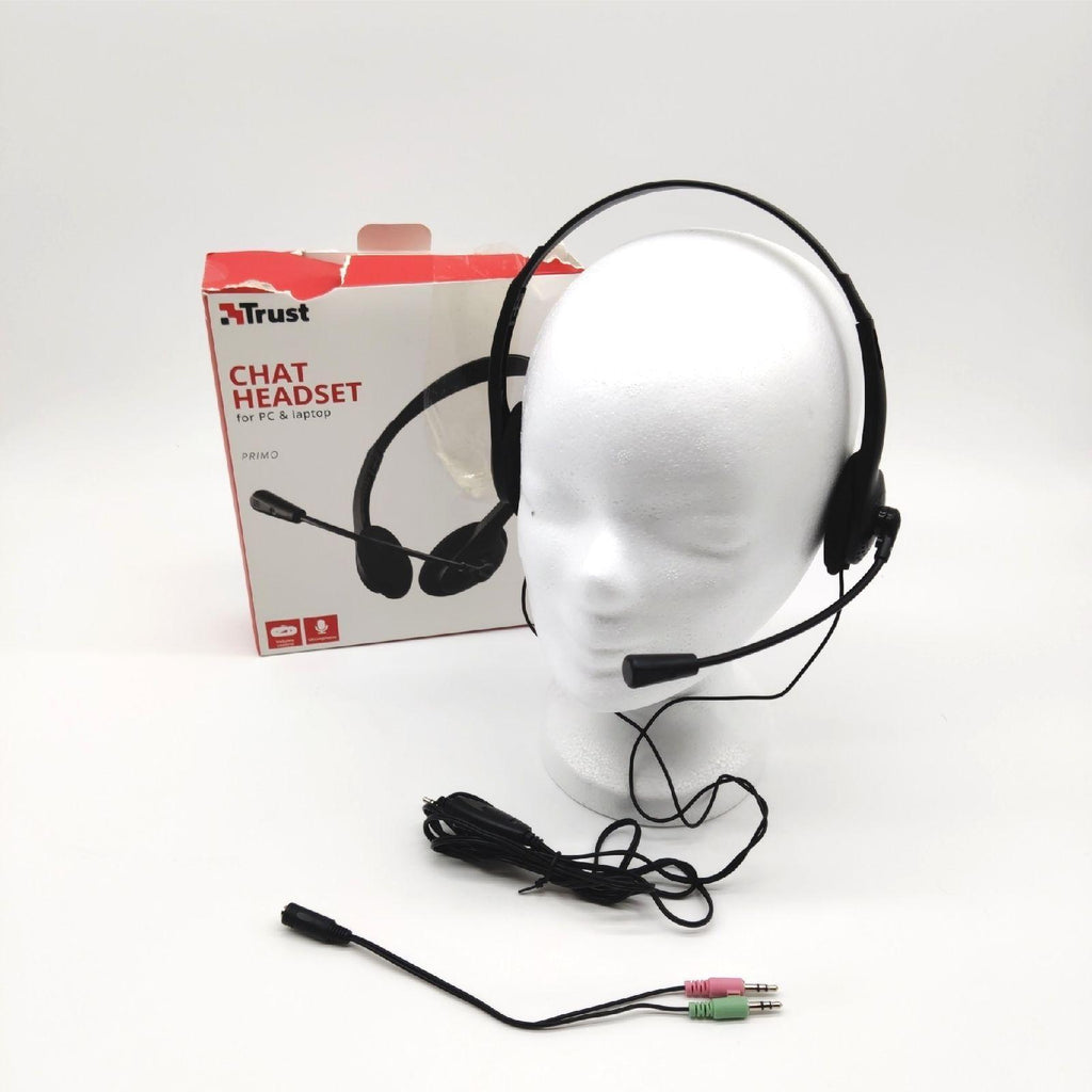 Trust Chat Headset Telefonzubehör Office Ausstattung Primo Robust – Sehr gut
