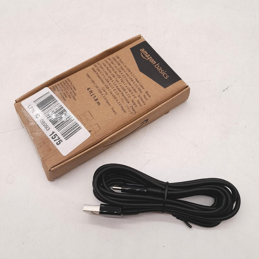 AmazonBasics USB Kabel Verbindung USB Typ C zu USB A Schnell Robust – Sehr gut