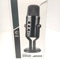 MSI Mikrofon Gaming Immerse GV60 USB Typ C 35 mm Anschluss – Wie neu