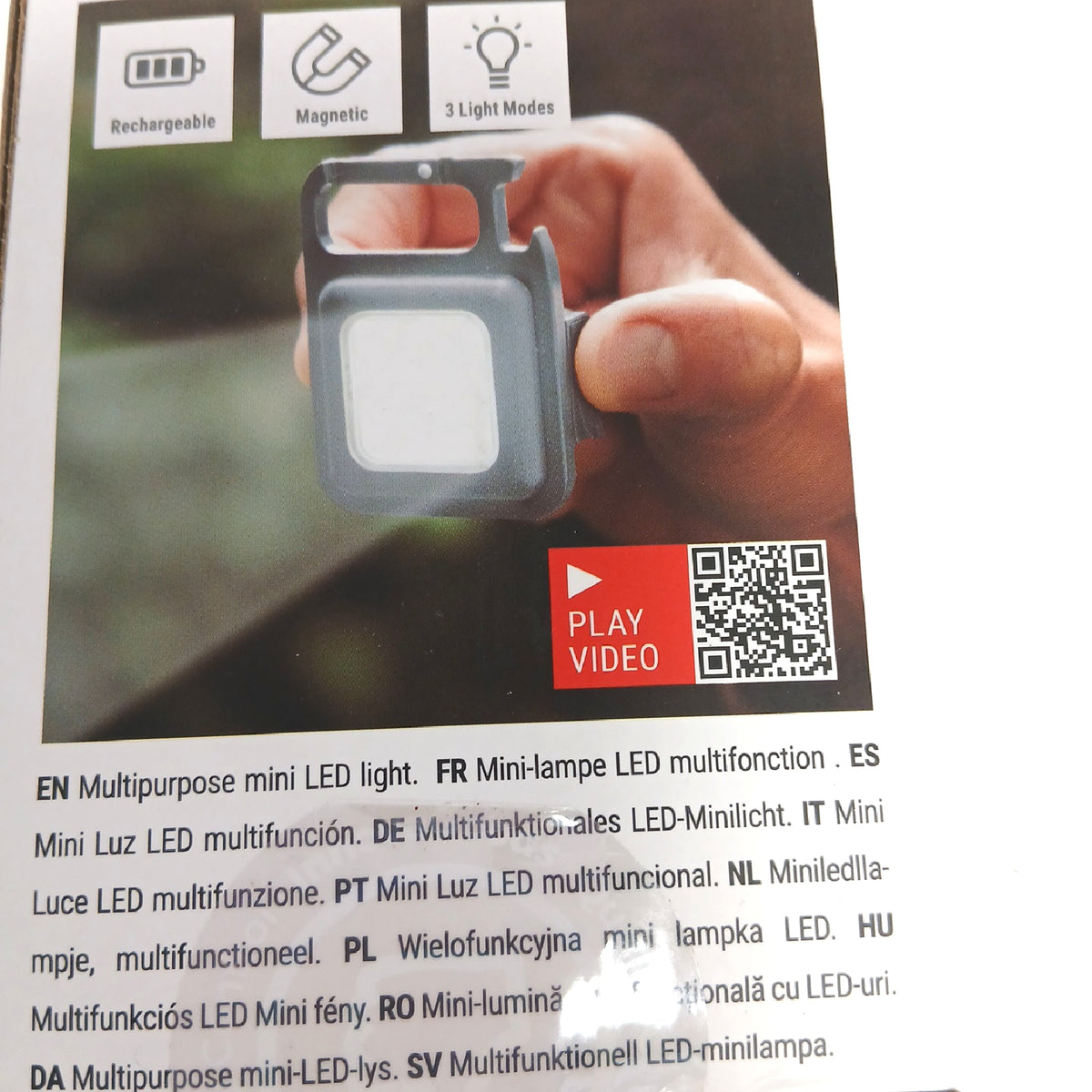 InnovaGoods Taschenlampe Beleuchtung Micolth Wiederaufladbar Kompakt – Sehr gut
