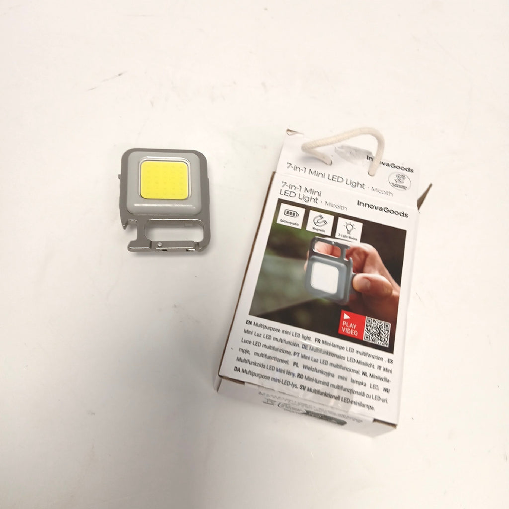 InnovaGoods Taschenlampe Beleuchtung Micolth Wiederaufladbar Kompakt – Sehr gut