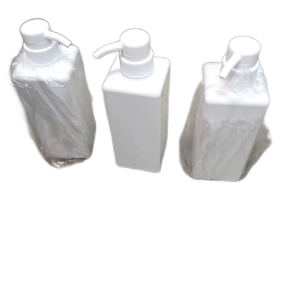 Anhow Seifenspender Badzubehör 3er-Set 500 ml PETG Luxusdesign – Wie neu