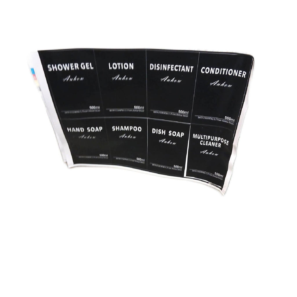 Anhow Seifenspender Badzubehör 3er-Set 500 ml PETG Luxusdesign – Wie neu