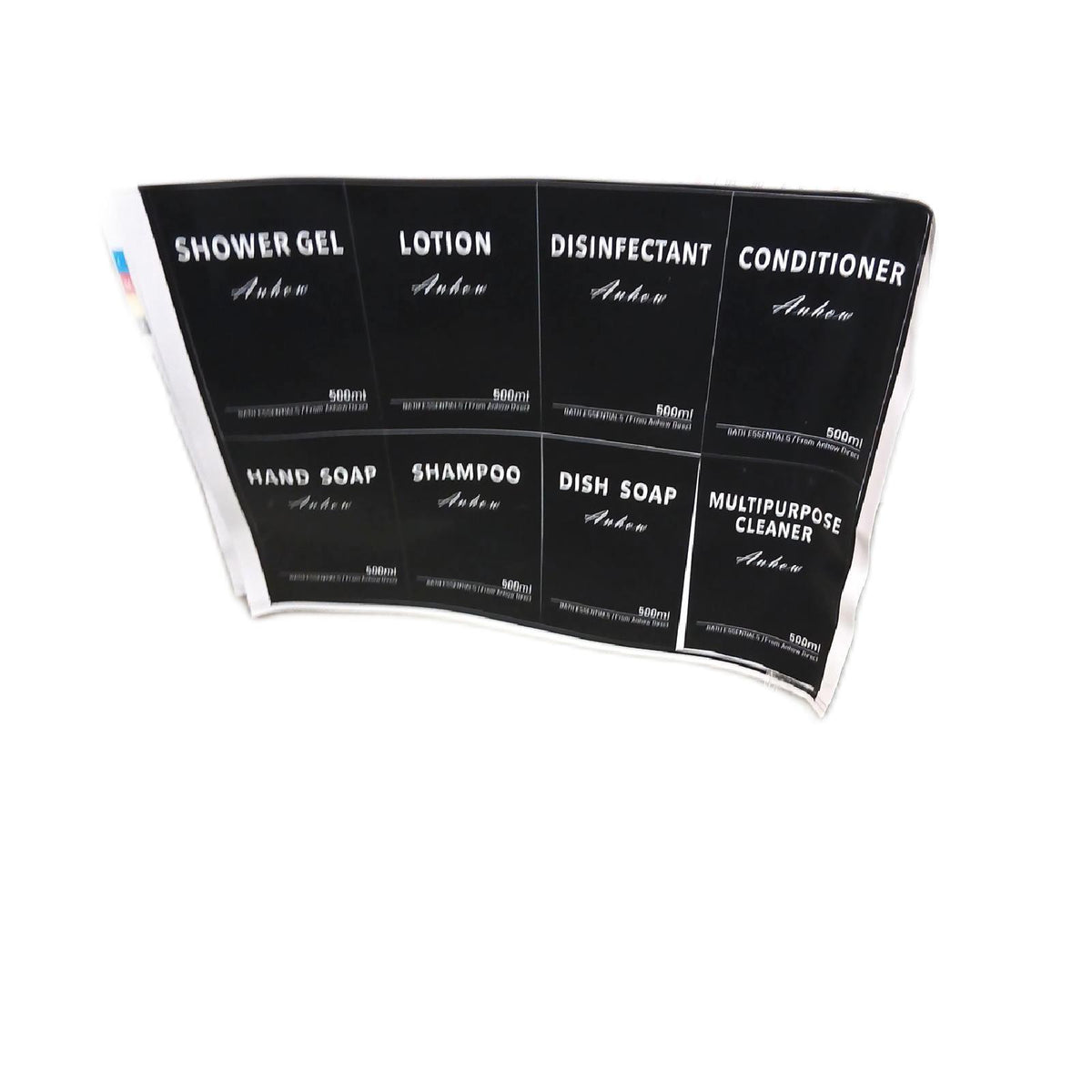 Anhow Seifenspender Badzubehör 3er-Set 500 ml PETG Luxusdesign – Wie neu