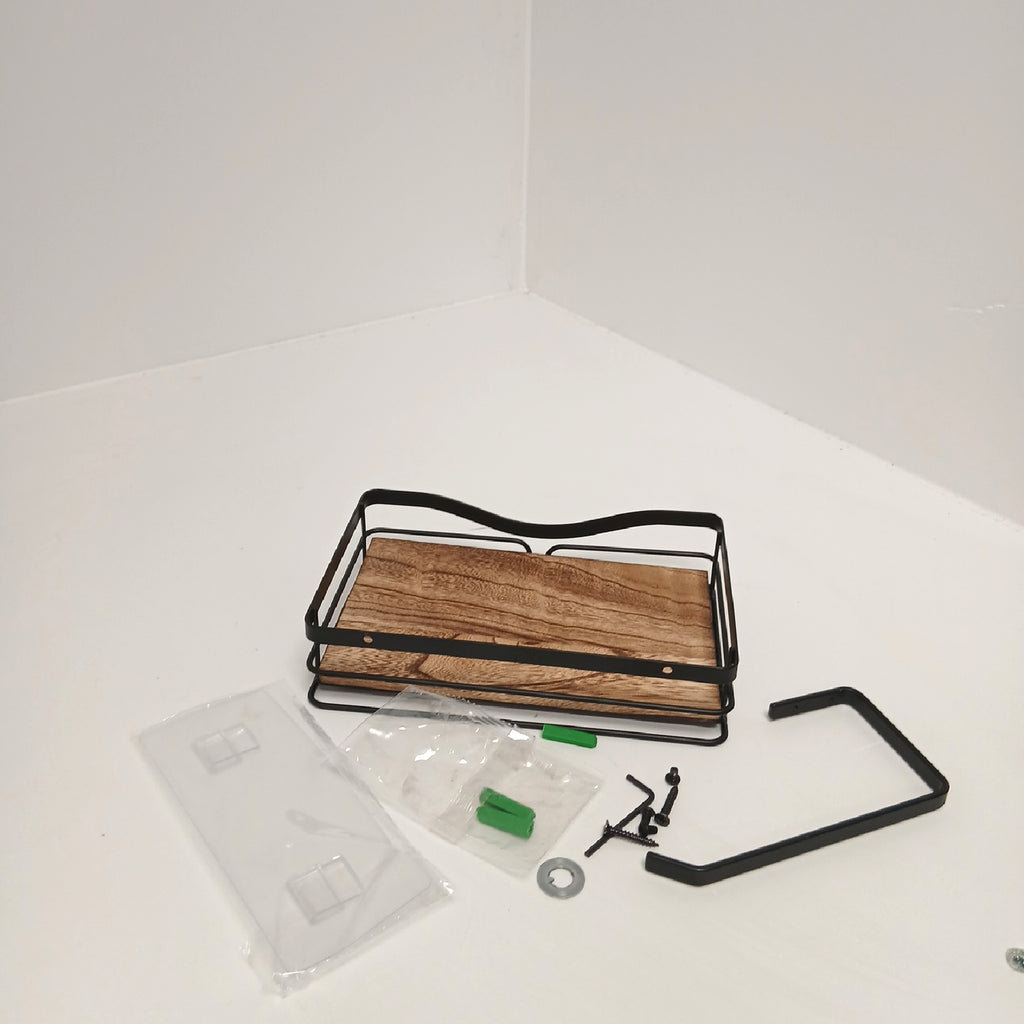 AIDILI Toilettenpapierhalter Badaccessoires Regal für Badezimmer – Sehr gut