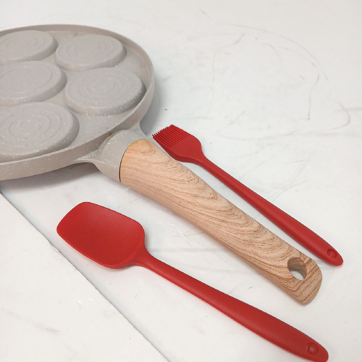 Ranx Pfannkuchenpfanne Kochgeschirr Ingst 26 cm abnehmbarer Stiel 7 – Wie neu