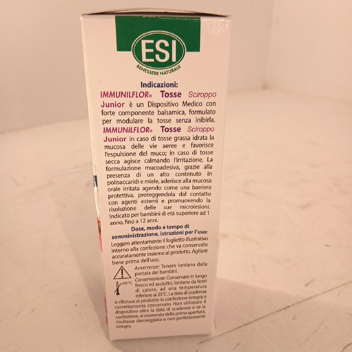 ESI Sirup Hustenmittel Erkältung Immuniflor Kinder Rachen Befeuchtung – Wie neu